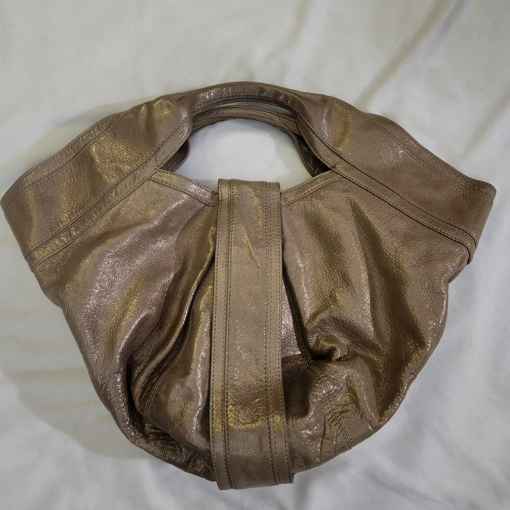 Kooba Shimmering Bronze Hobo Bag